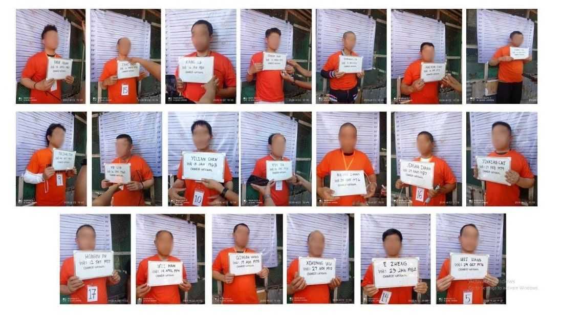 20 Chinese nationals nabbed for illegal mining in Davao Region
