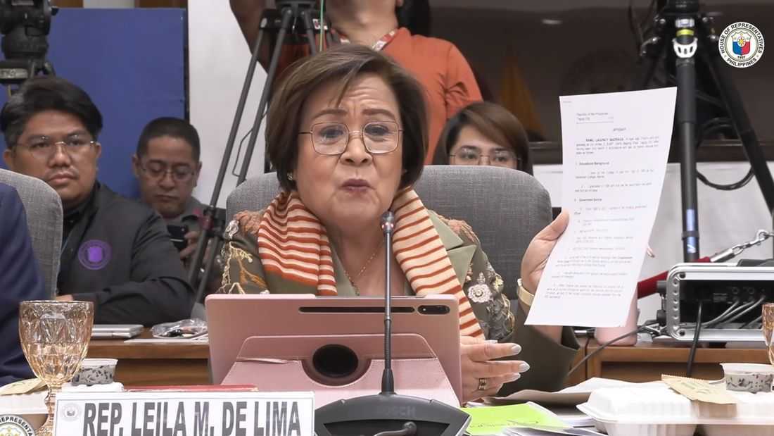 De Lima claims in possession of Madriaga’s original affidavit: ‘Naging devil’s advocate ako noon’