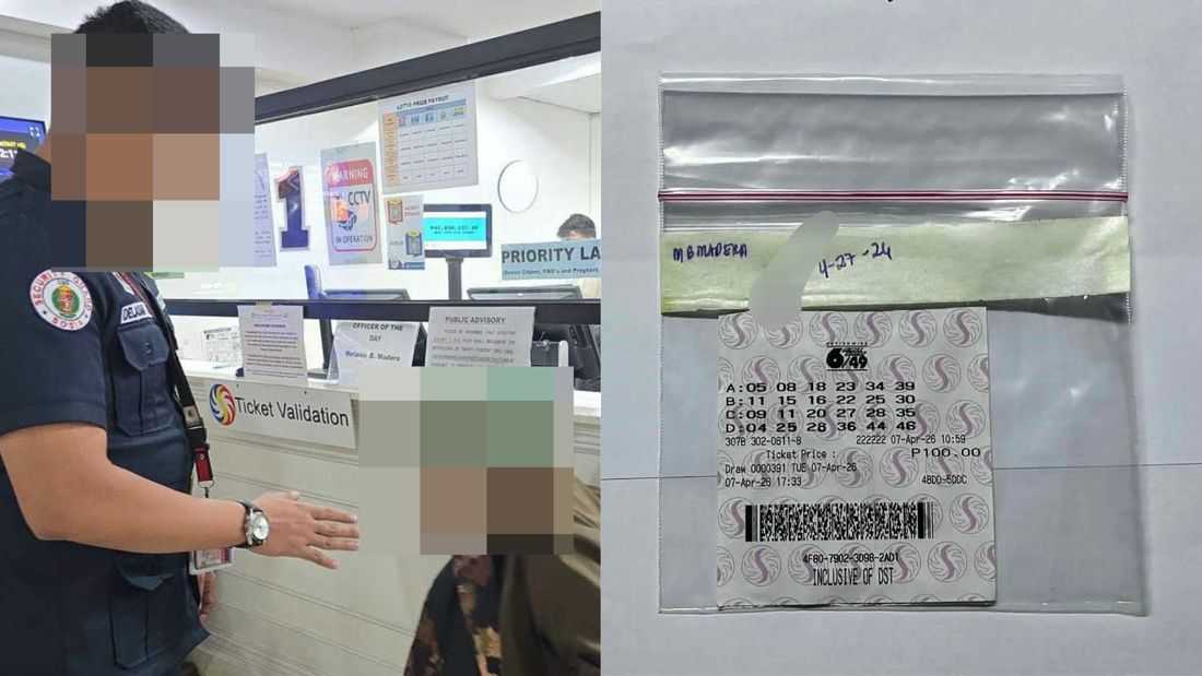 Man arrested for fake lotto ticket, attempted ₱172-M jackpot claim in Mandaluyong