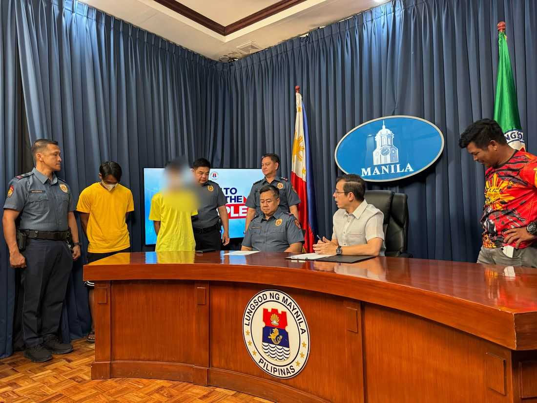 4 suspects in separate robbery, snatching incidents in Manila arrested