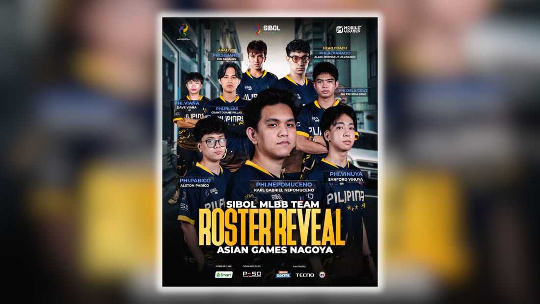 SIBOL unveils powerhouse MLBB roster for 2026 Asian Games
