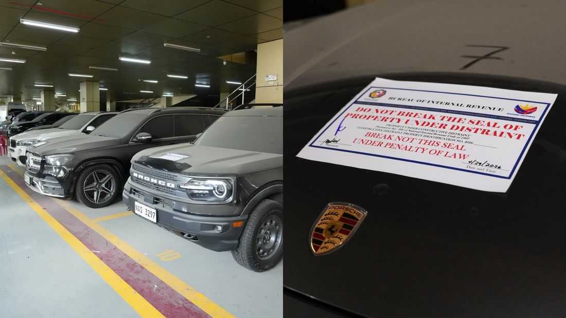 BIR secures 19 vehicles over alleged tax liabilities in Discaya cases