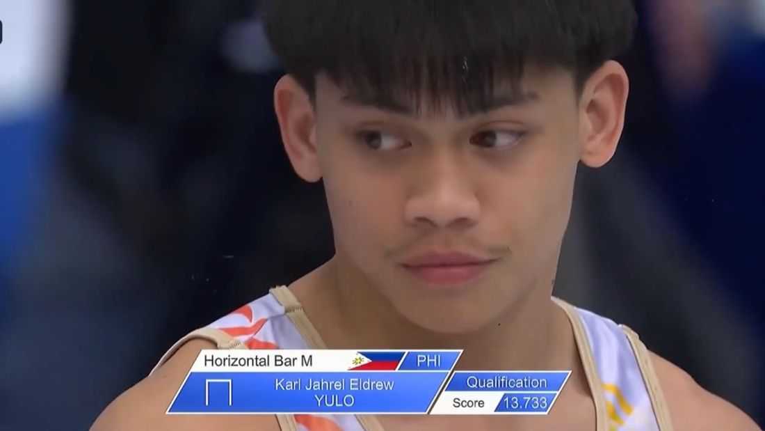 Eldrew Yulo bags Top 8 finish in horizontal bar to wrap up senior debut series