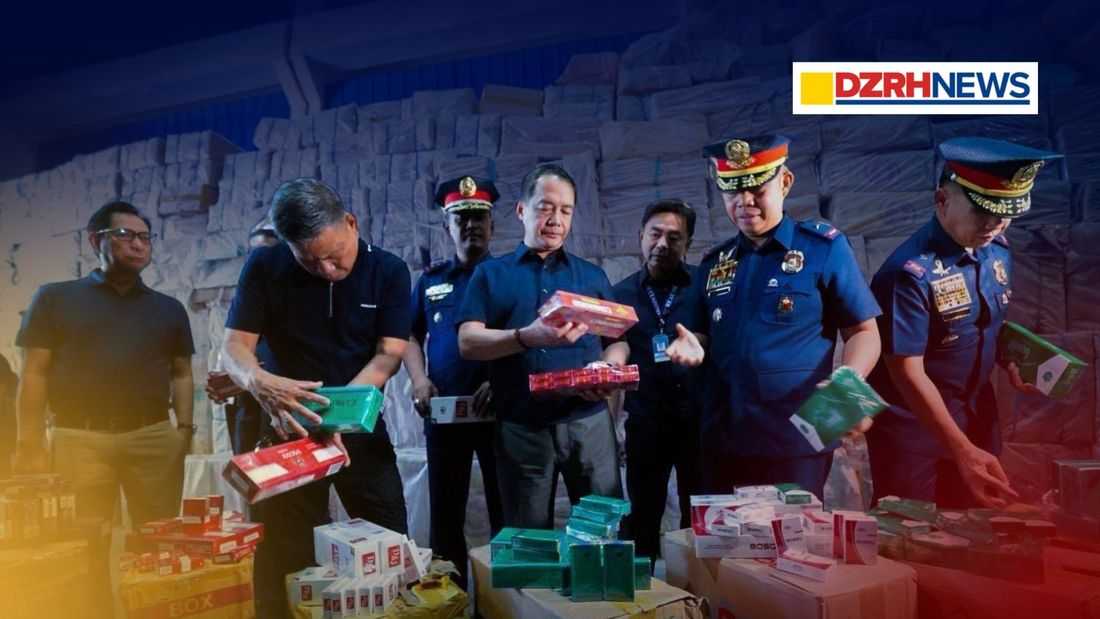 BOC seizes ₱156.4-M worth of smuggled cigarettes in Davao anti-smuggling operations