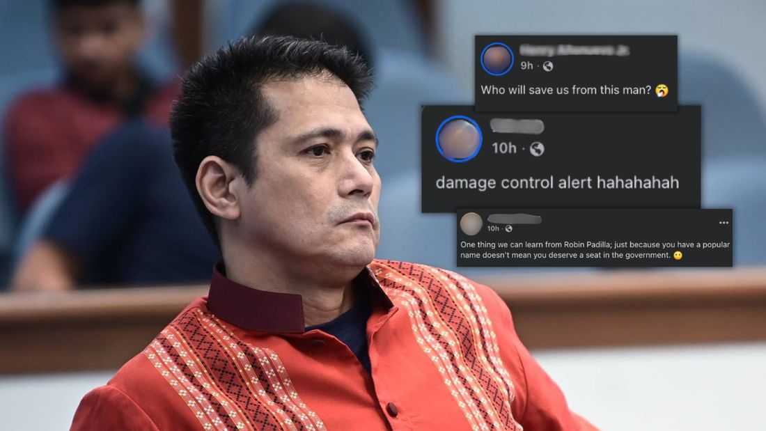 Senator Robin Padilla receives backlash over deleted 'Meta Data Privacy' hoax post