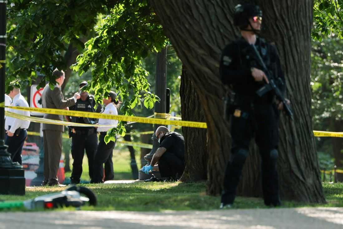 Secret Service says it exchanged gunfire with armed suspect near White House