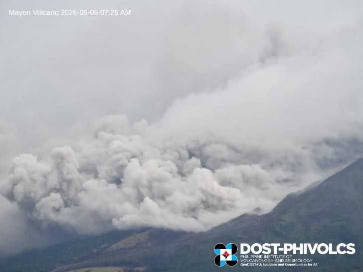Over 195K Bicol residents evacuated by PCG amid volcanic activity in Mt. Mayon