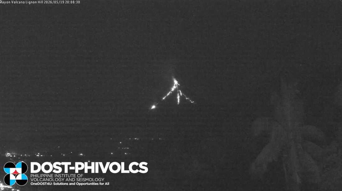 PHIVOLCS reports renewed lava effusion, ‘uson’ activity at Mayon Volcano