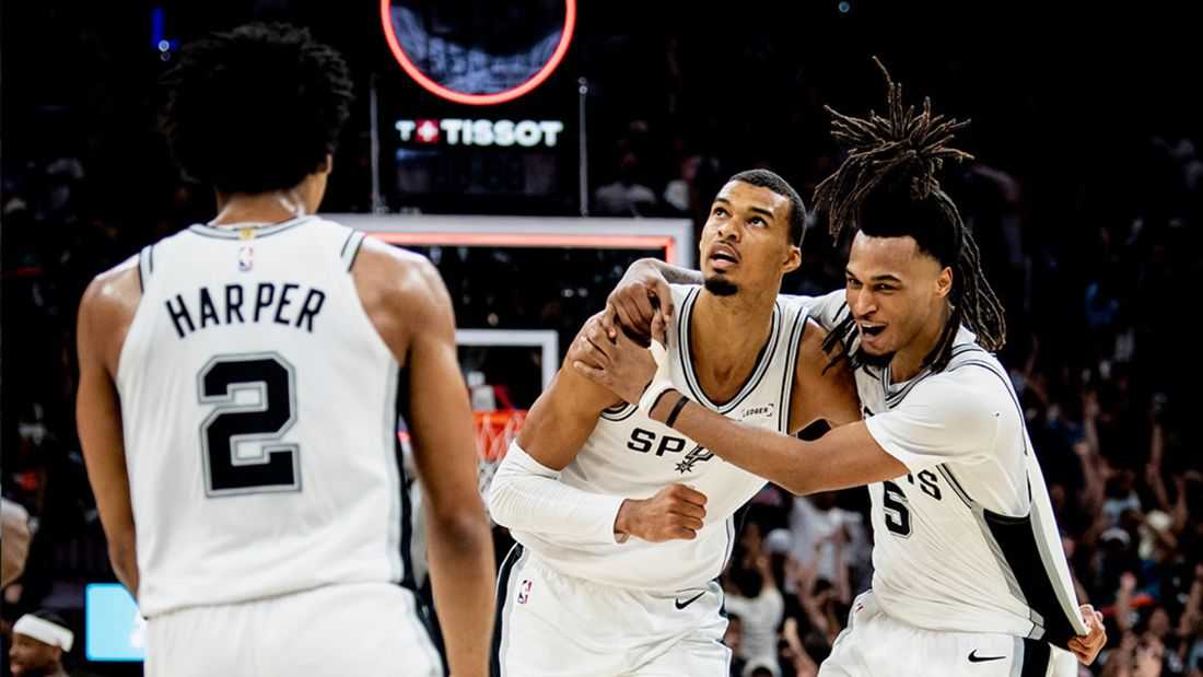 Spurs overpower Thunder, seize momentum to tie West finals at 2-2