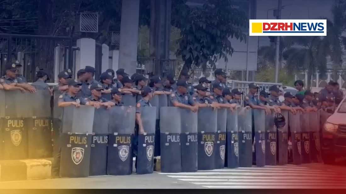 NCRPO on alert, deploys over 200 officers to secure Senate amid possible protests