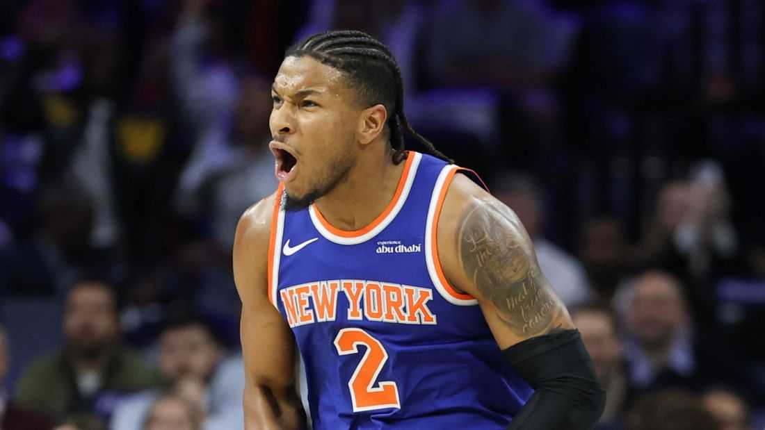 Knicks sweep 76ers, return to East finals behind McBride’s career night