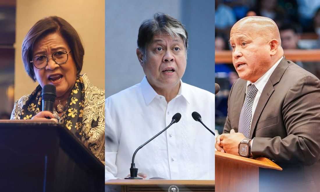 Pangilinan draws contrast between De Lima, Bato over remote participation in Senate: 'Hindi dapat kinokonsinti ang law breaker'