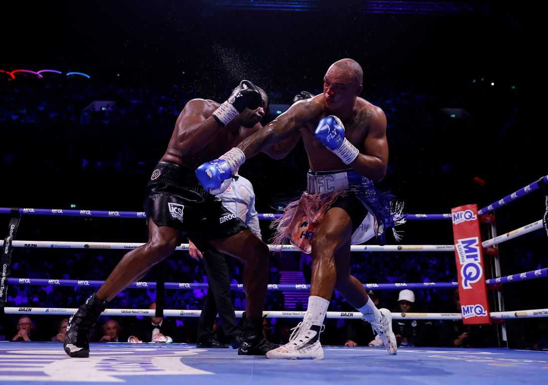 Boxing-Dubois stops Wardley in 11th round to take WBO heavyweight title