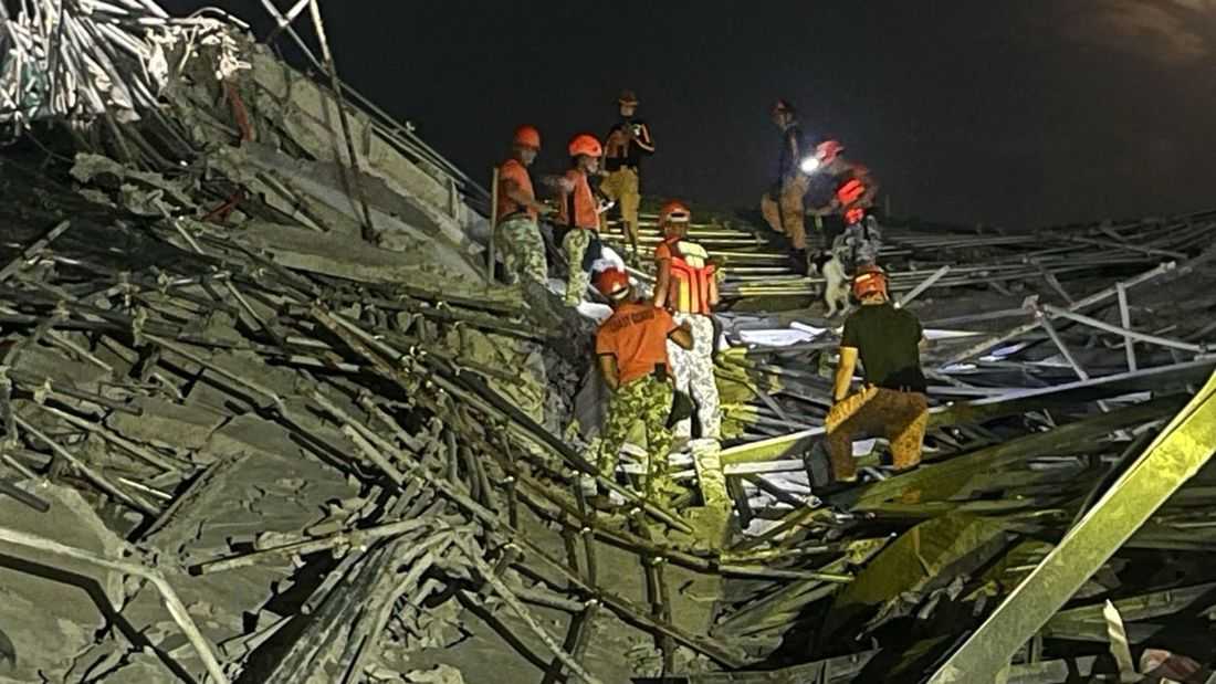 Full-scale search, rescue and retrieval ops ongoing in collapsed Pampanga building – DILG