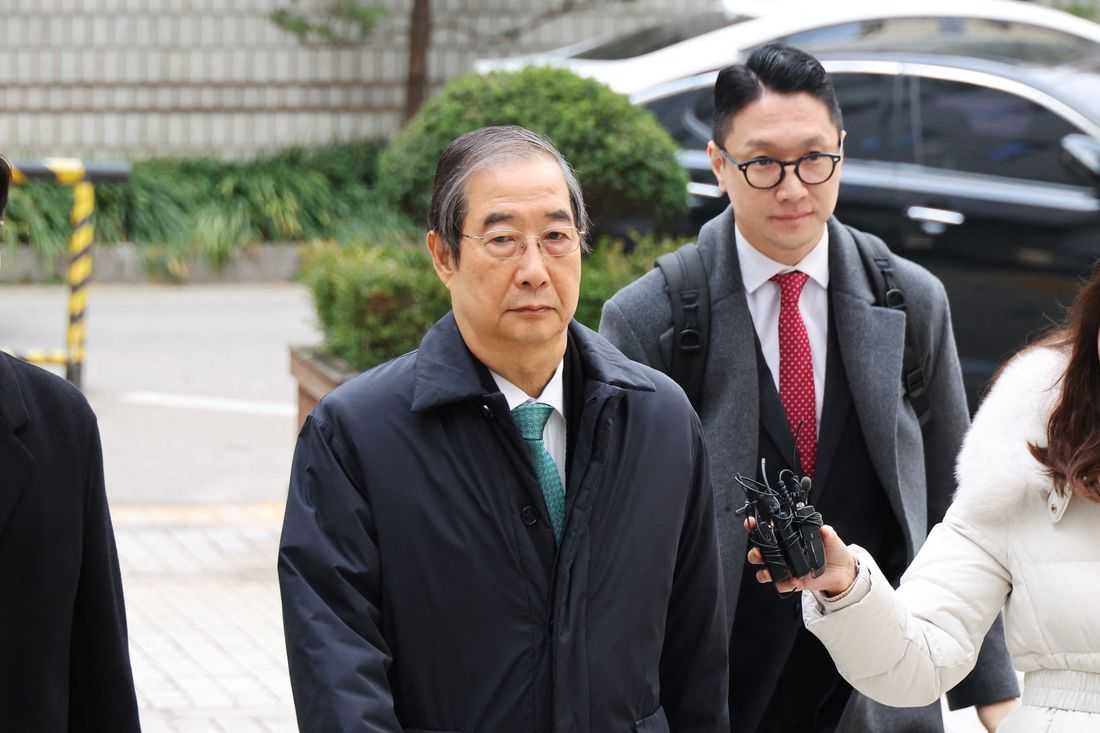South Korea appeals court cuts jail term for ex-PM Han to 15 years in martial law case