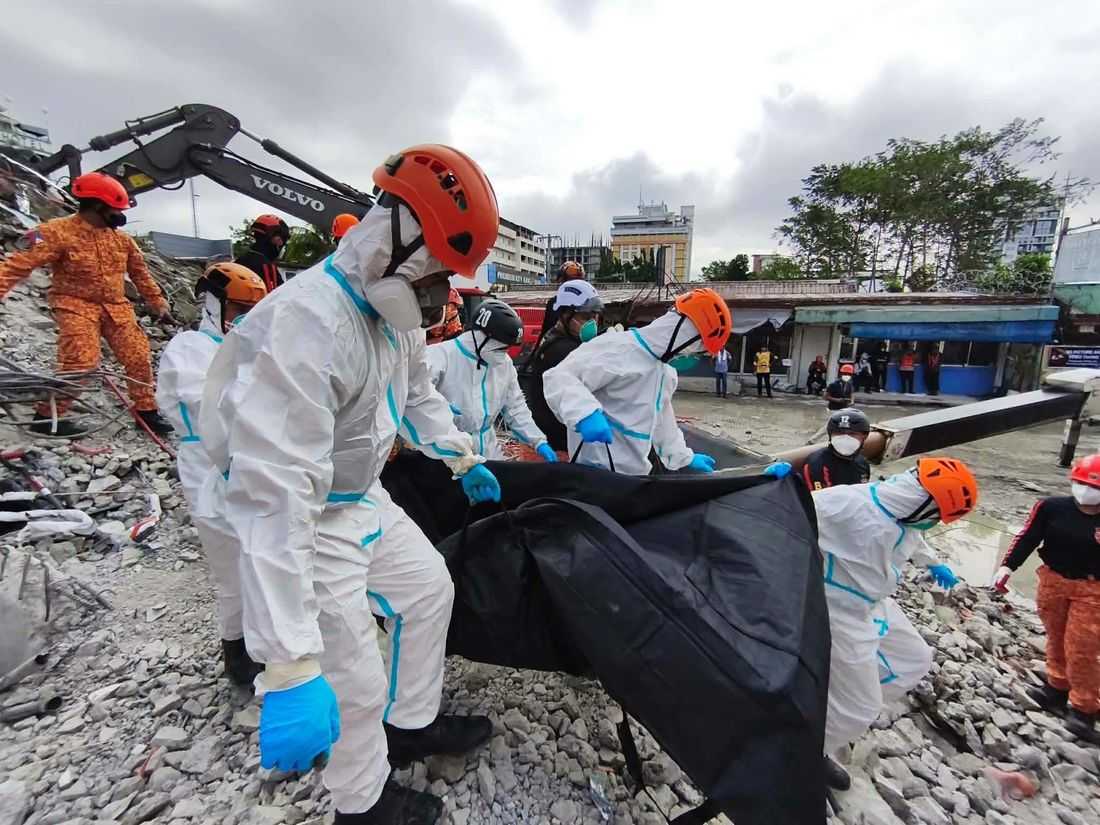 Angeles City building collapse death toll now 23