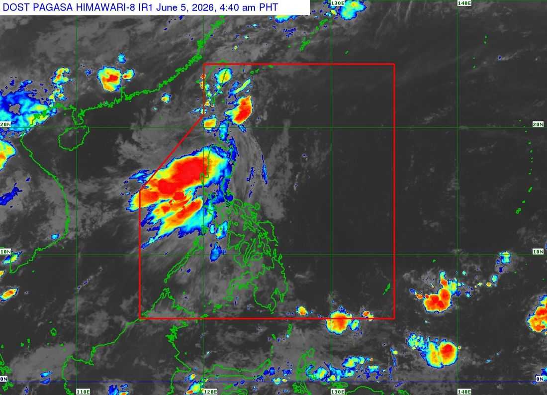 LPA develops into Tropical Depression Ester; Signal No. 1 raised over Batanes