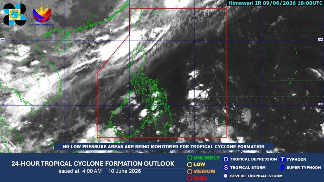 Habagat brings rains over parts of Northern Luzon