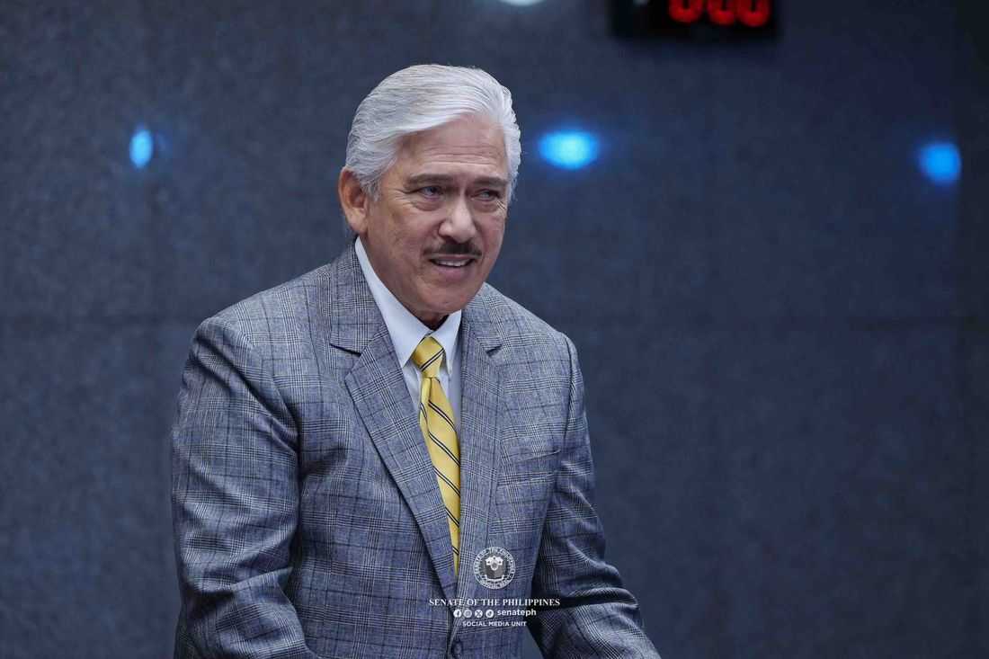 Sotto is the new Senate President Pro Tempore