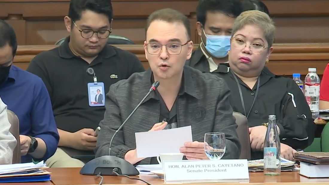 ex-Marines affidavit excludes Legarda, Villars ; Cayetano says review pending