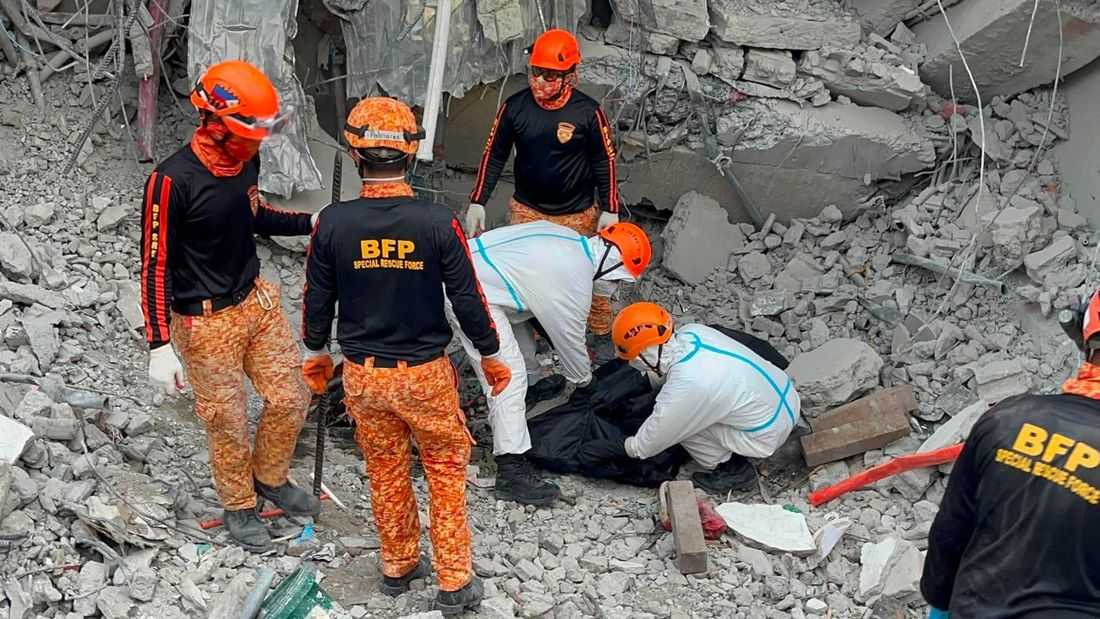 Death toll in Angeles building collapse rises to 21 after infant recovered