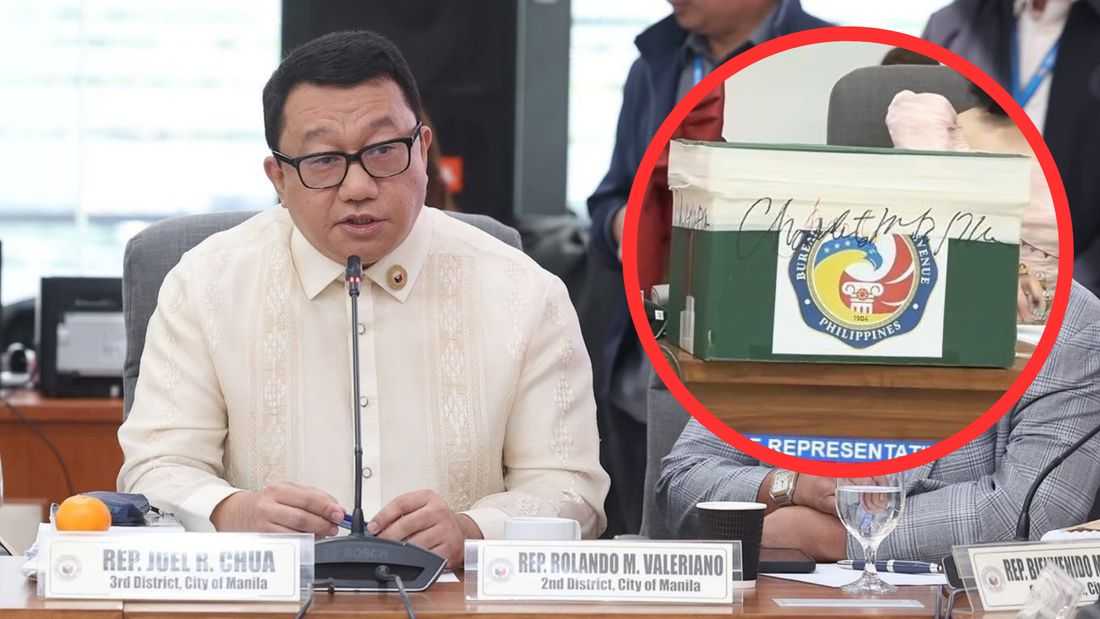 Chua urges impeachment court to act on BIR records box marking as evidence before trial