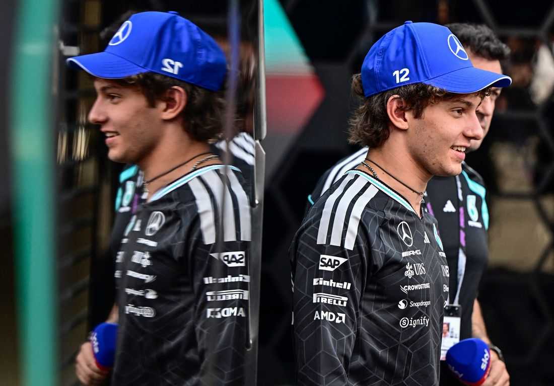 Motor racing-Antonelli laughs off father's 'throttled chicken' threat after Spa win