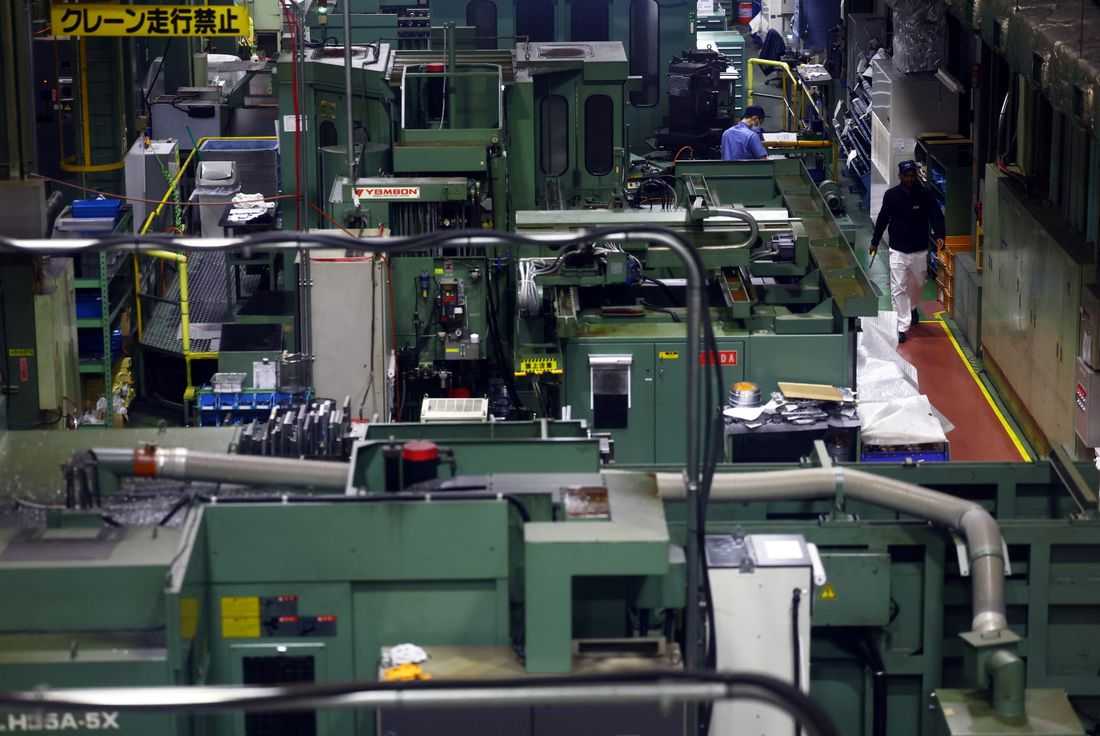 Japan June factory output rises 1.3% month-on-month