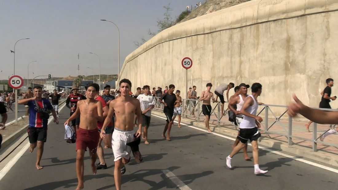 Migrants pour into Spain's Ceuta from Morocco, military called in
