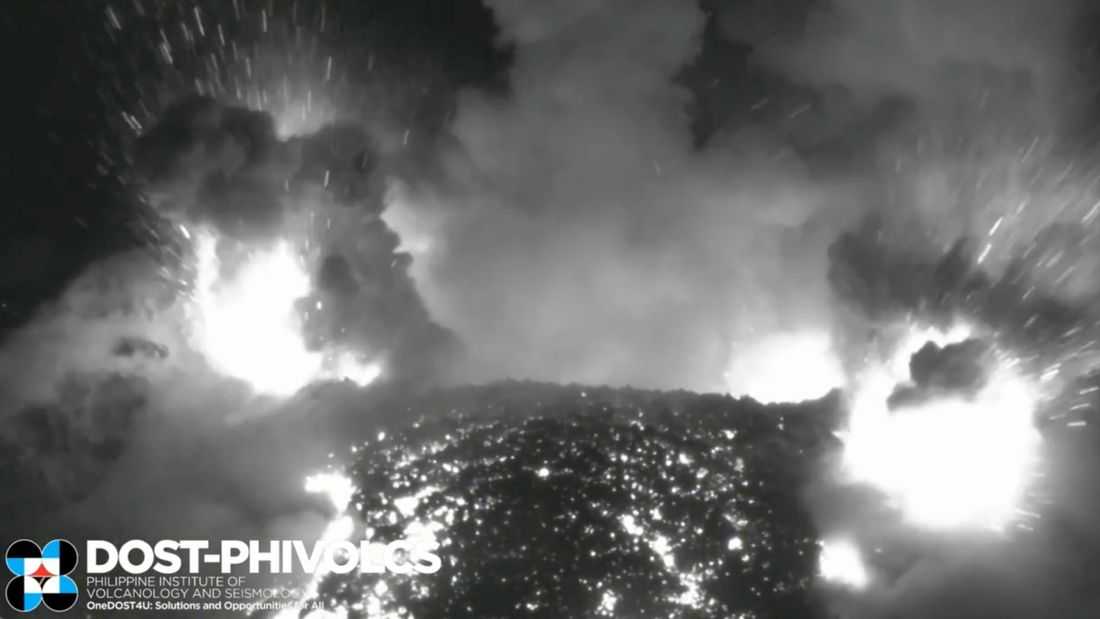 Mayon Volcano eruption hits 190 Days as lava flows persist