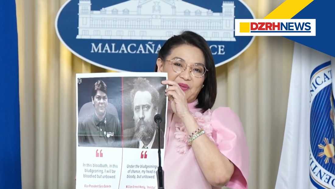 Palace says public wants VP Duterte to directly answer impeachment allegations