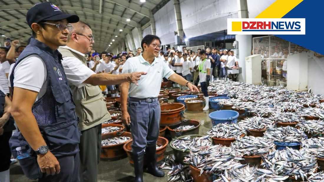 PBBM inspects Navotas fish port rehabilitation to strengthen fisheries infrastructure