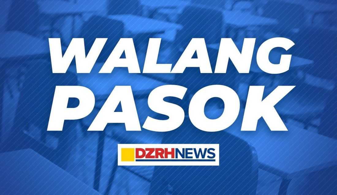 #WalangPasok: Class suspensions on Monday, Aug. 3 due to Tropical Depression Luis