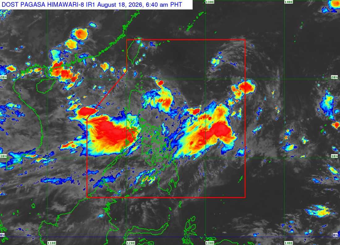 LPA has 'high' chance to develop into tropical depression as 'habagat' persists over Luzon, Visayas – PAGASA