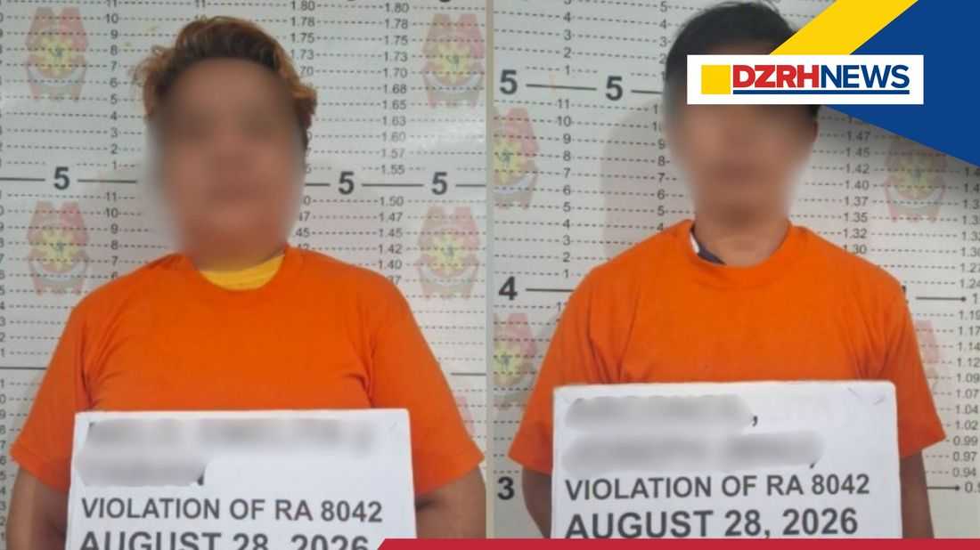 2 alleged illegal recruiters arrested in entrapment operation in Santiago City