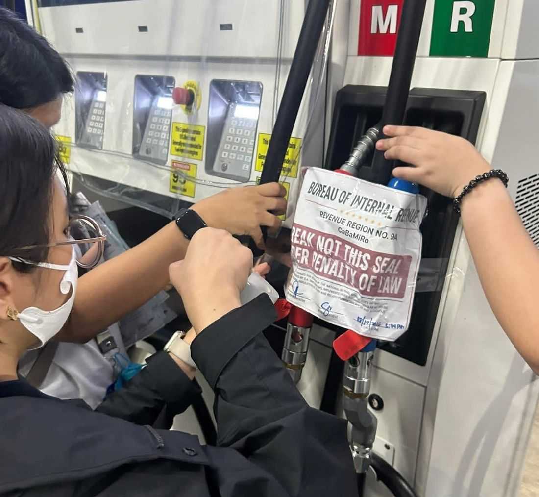 25 Luzon gas stations flagged in BIR fuel marking drive