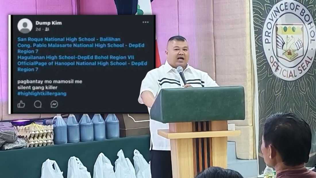 Catigbian mayor orders probe into social media threats against Bohol schools
