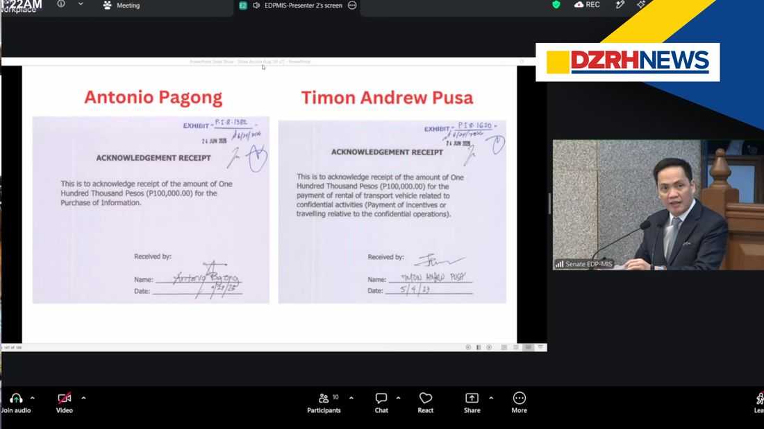 ‘Timon Andrew Pusa,’ ‘Xuniso P. Belat’ among names in OVP confidential fund receipts