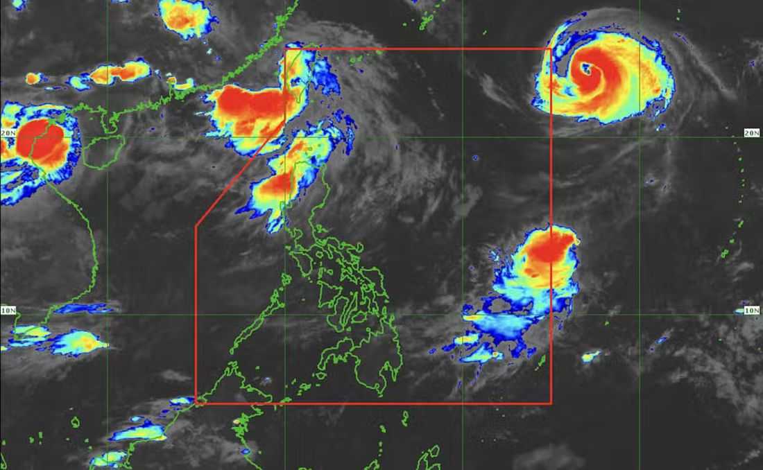 Typhoon 'Saudel' to enter PAR on Monday; habagat to bring rains over Northern, Central Luzon — PAGASA