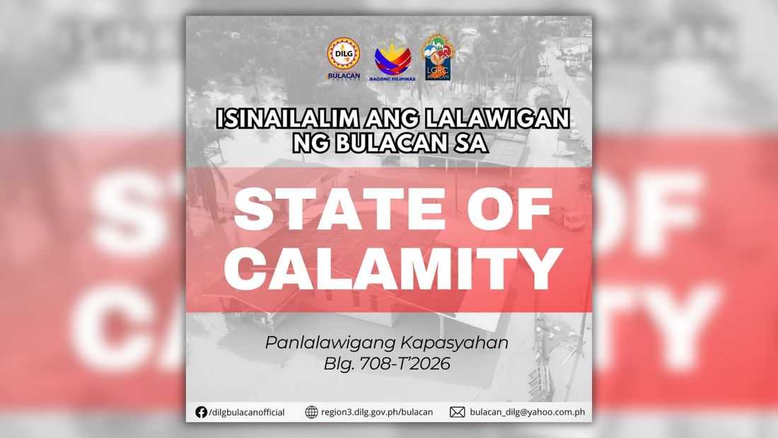 Bulacan under State of Calamity following effects of recent storms