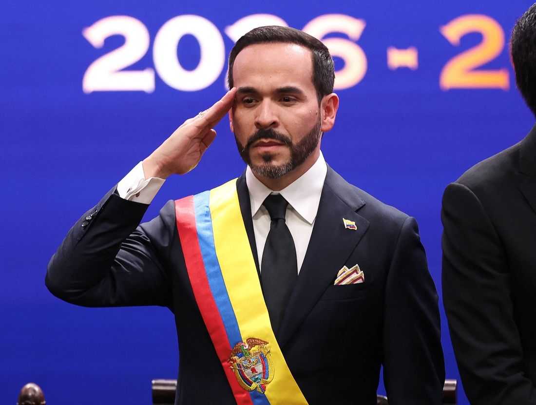 New Colombia president pledges robust fight against crime, fiscal austerity in maiden speech