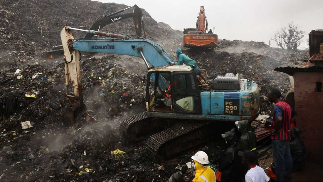 Landslide at Guinea landfill kills 30, government says