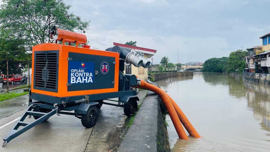 11 new mobile pumps to be deployed across Metro Manila to ease flooding — MMDA
