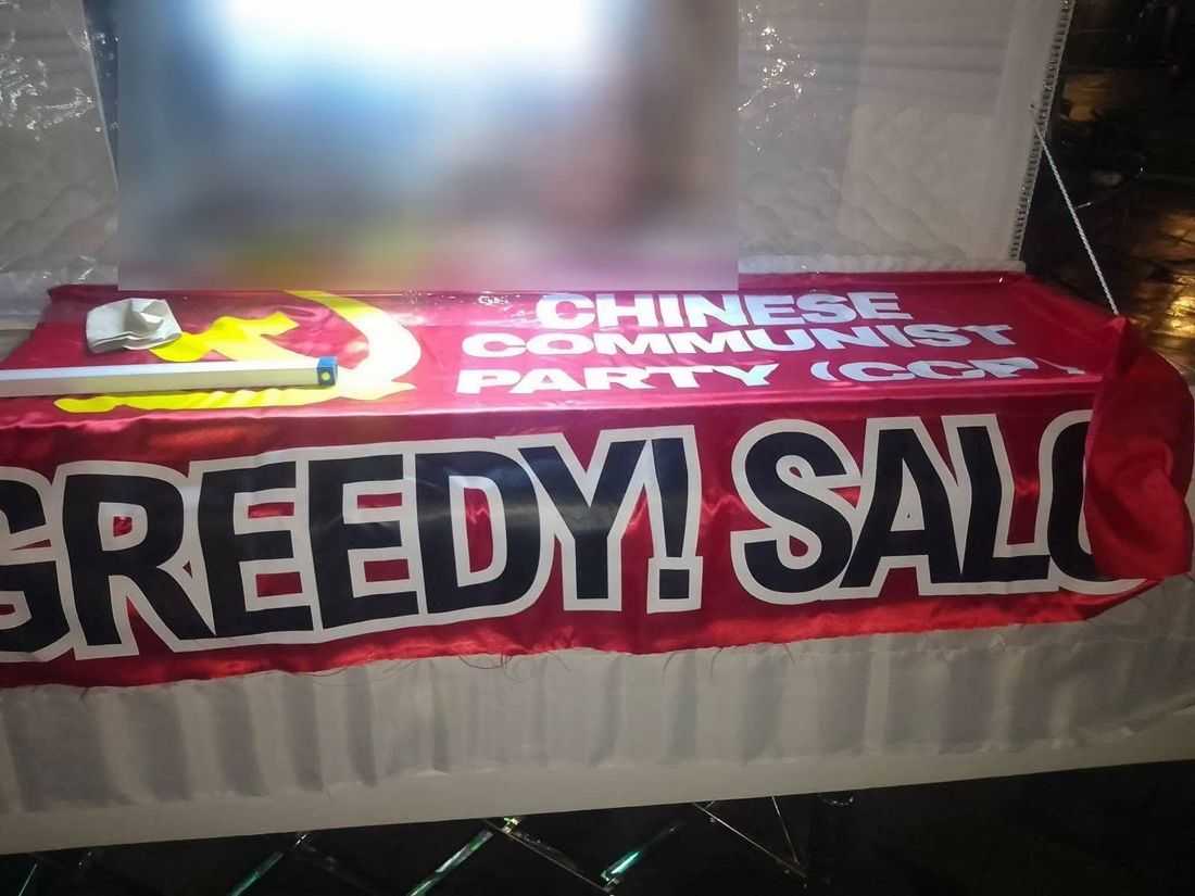 'Irresponsible and disrespectful': DFA condemns caskets bearing anti-China messages found across Metro Manila