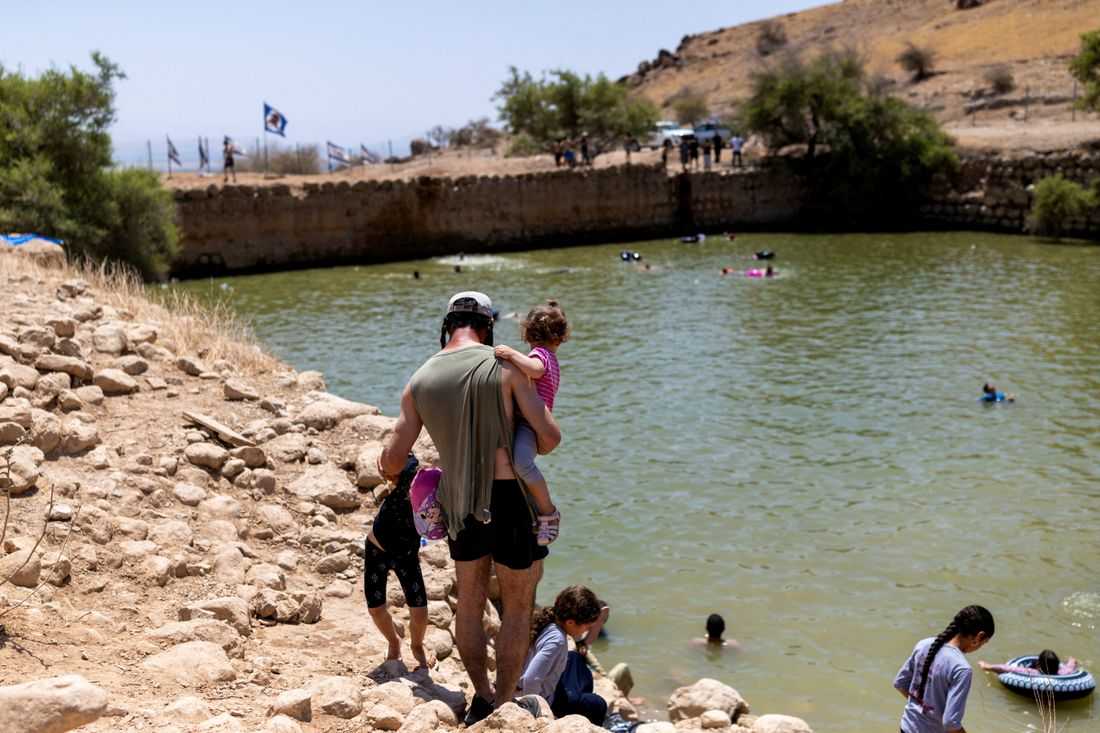 The Palestinian freshwater springs being seized by Israeli settlers