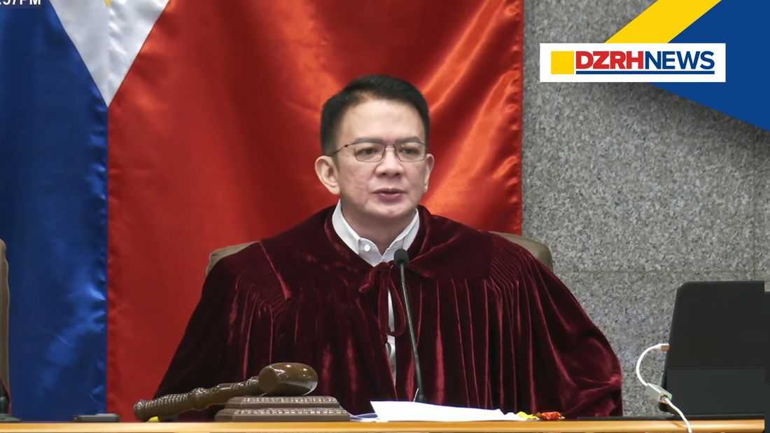 Escudero reminds VP Duterte to observe sub judice rule on public statements