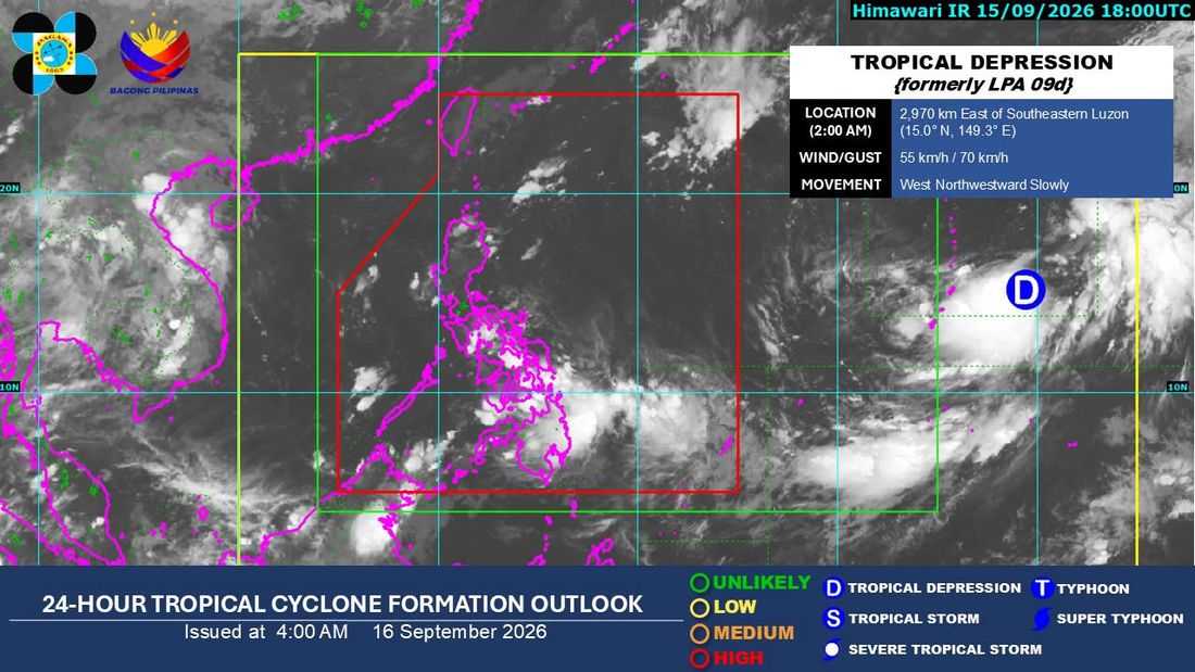 ITCZ to bring rains, thunderstorms over parts of Visayas, Mindanao