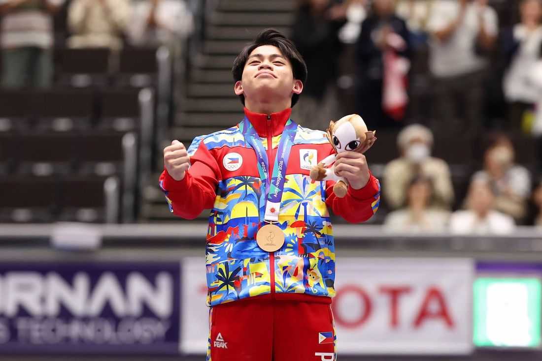 Asiad – Eldrew Yulo wins bronze for PH in Asian Games horizontal bar