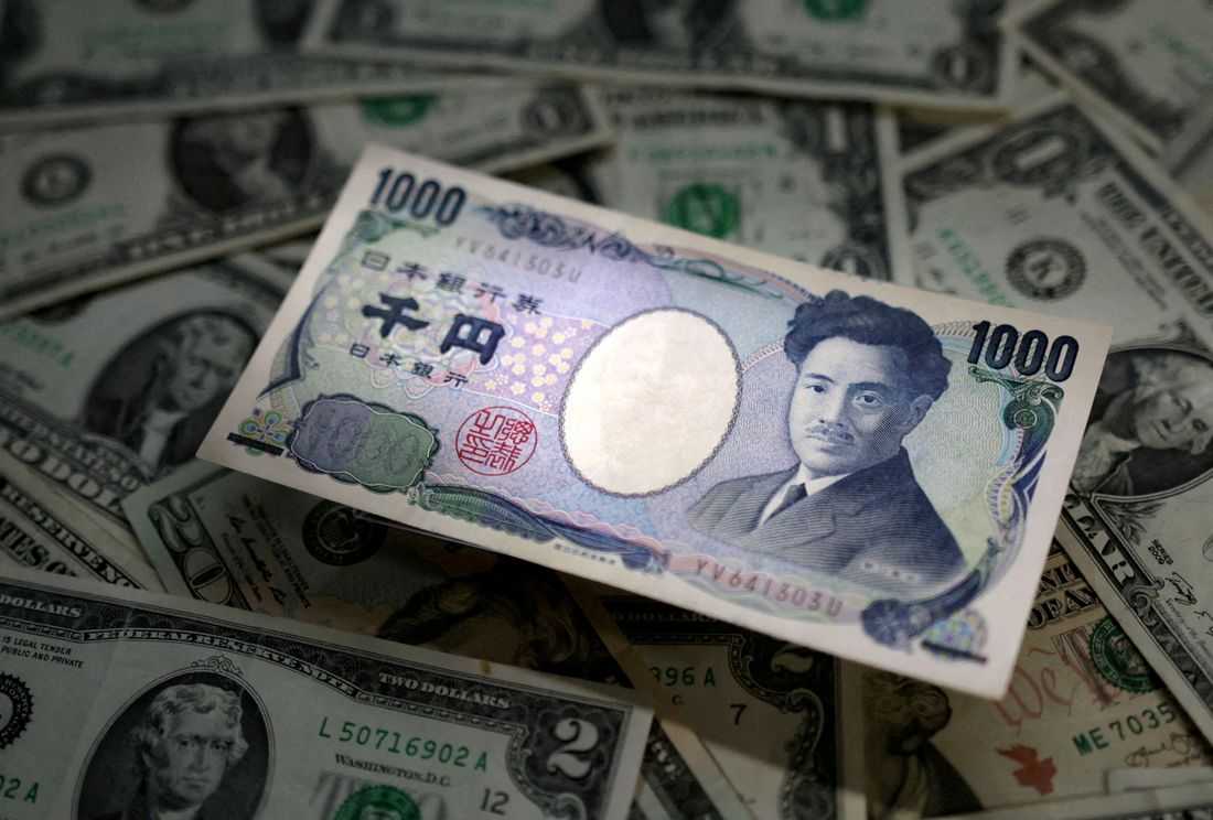 Yen eases as potential for intervention eyed