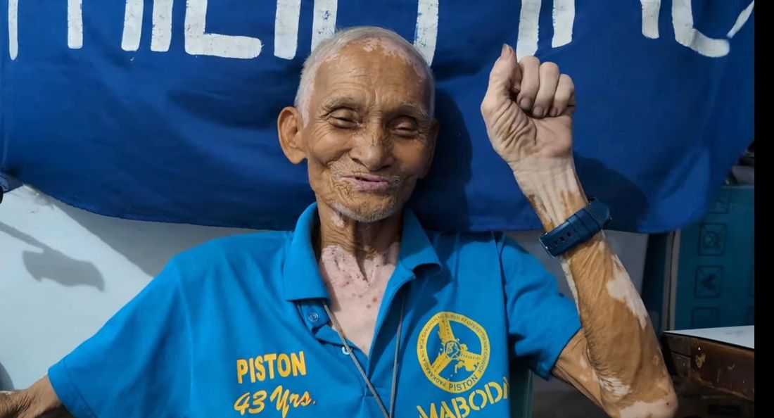 78-year-old PISTON member suffers heart attack during transport strike; remains unconcious
